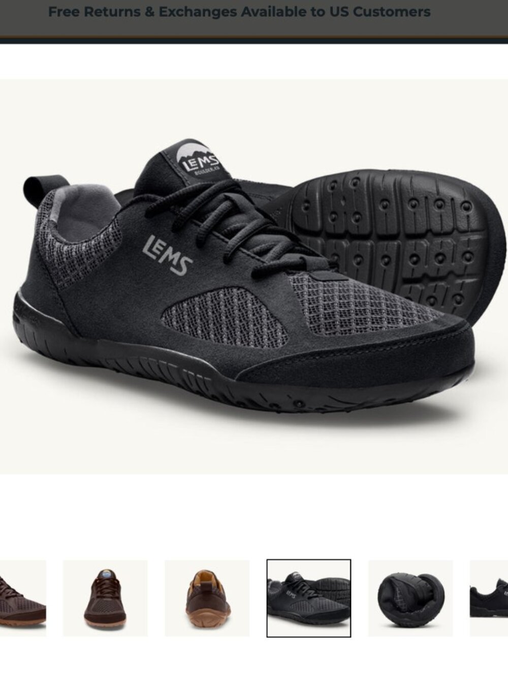 Lems Primal 2 in Black, Unisex, size 8 mens/ 9.5 women